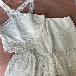 White 2 piece Set
